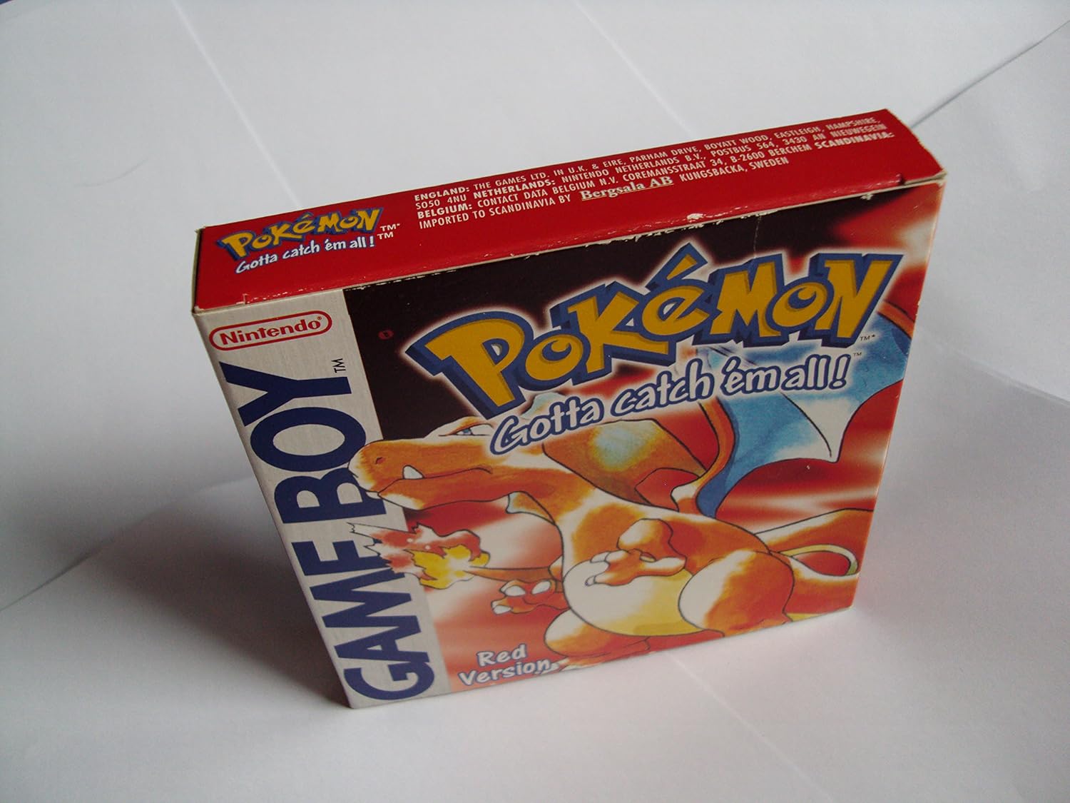 Pokemon - Red Version (Game Boy) : Gameboy Colour: Amazon.co.uk: PC ...