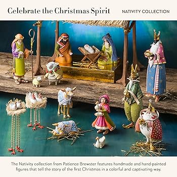 Amazon.com: MACKENZIE-CHILDS Patience Brewster Nativity
