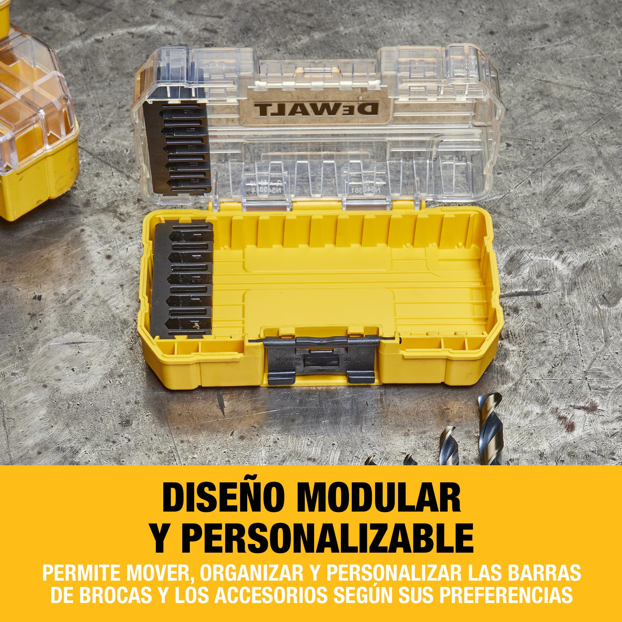 DEWALT Set de 40 Piezas para Atornillar en Estuche Compacto TOUGHCASE, DT70702