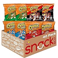 Vista 9 de Cheetos Snacks con sabor a queso, Flamin' Hot Crunchy, 1 onza (paquete de 40)