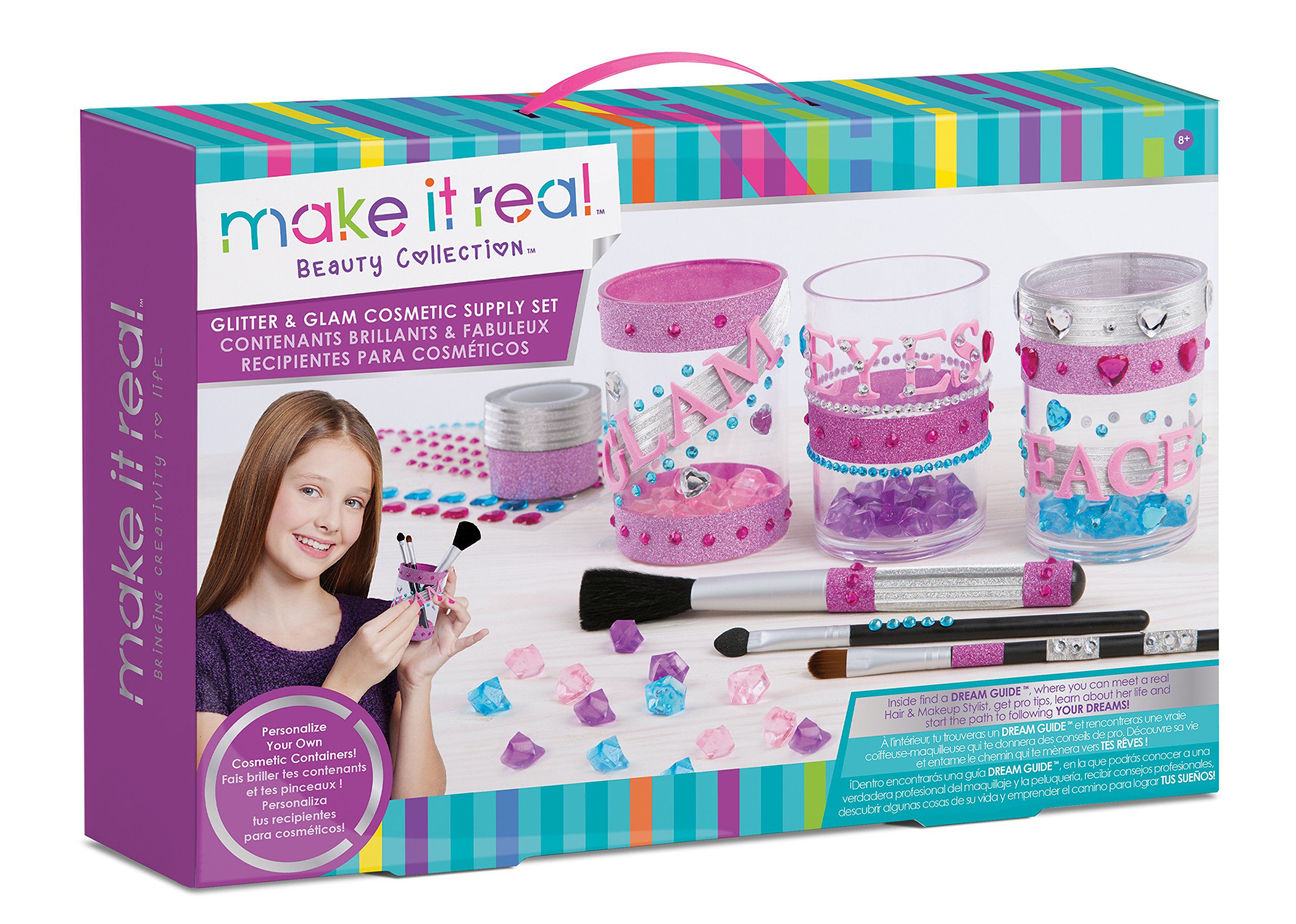 Make It Real 2501 Glitter and Glam Cosmetic Supply Set