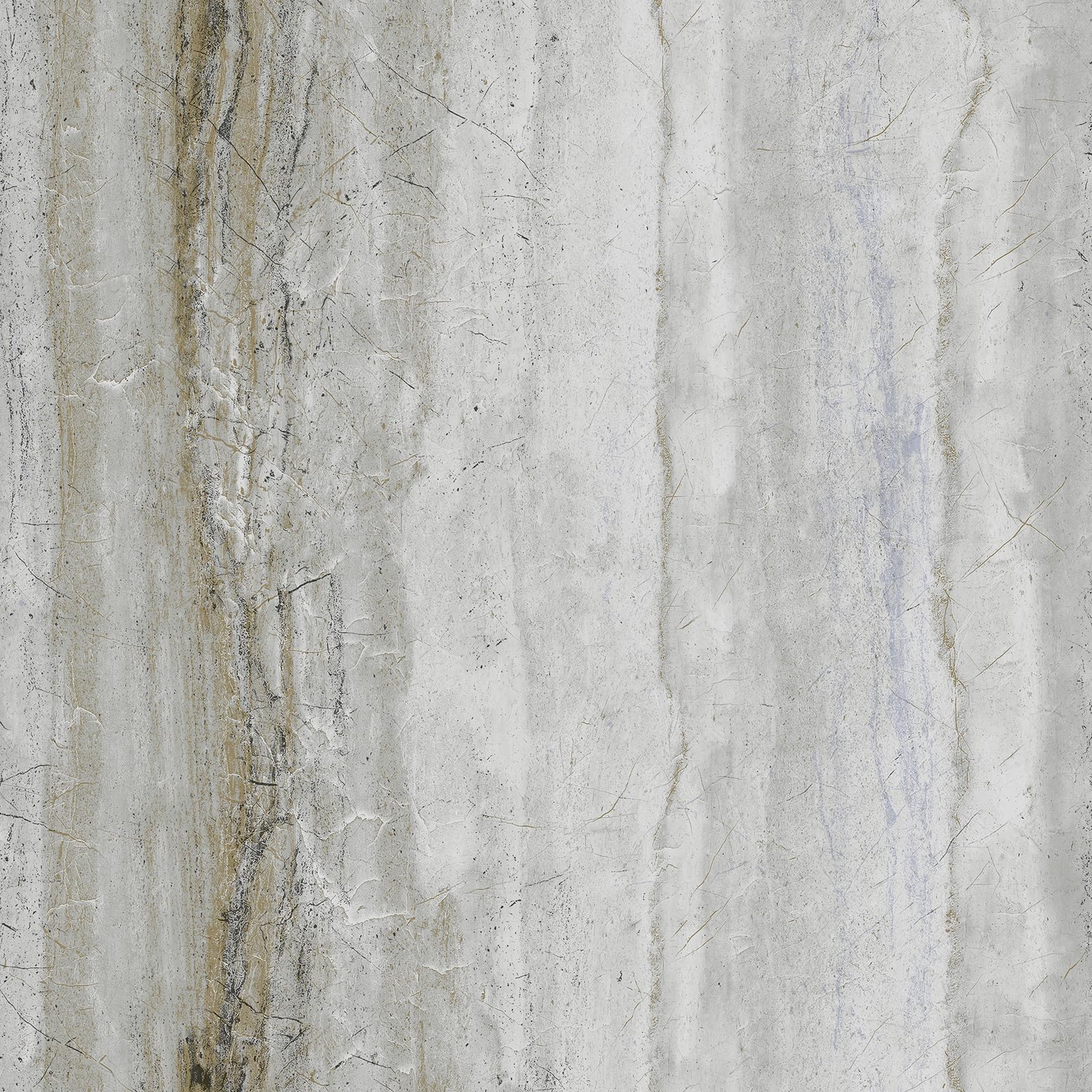 Debona Vertical Marble Wallpaper - Metallic Highlight Modern Wallpaper for Living Room & Bedroom - Decorative Luxury - Grey/Gold
