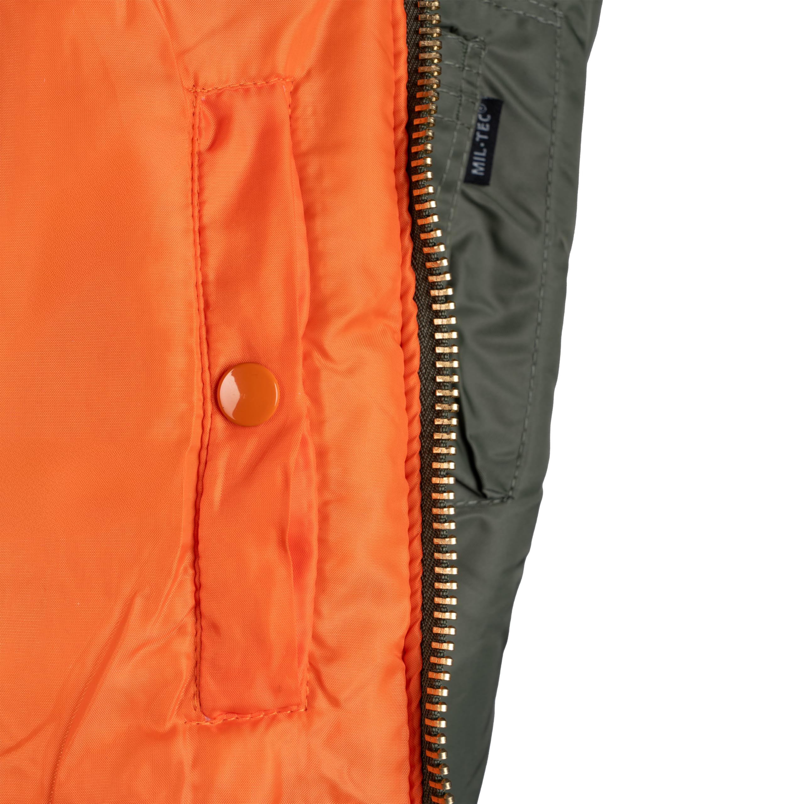 Amazon | MIL-TEC MA1 US フライトジャケット BASIC ナイロンシェル