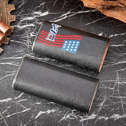 Miniatura 4 de Kit de humidor de viaje para cigarros, accesorios de cuero para cigarros con funda forrada de cedro para una frescura óptima, juego de regalo para