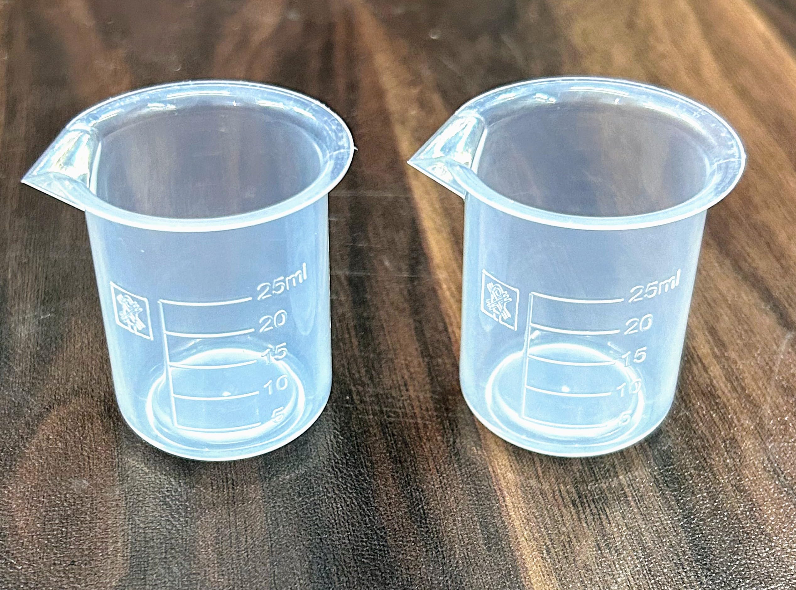 DT Science House Laboratory Beaker, 25 ml, Plastic (Polylab) pack of 2-image-46