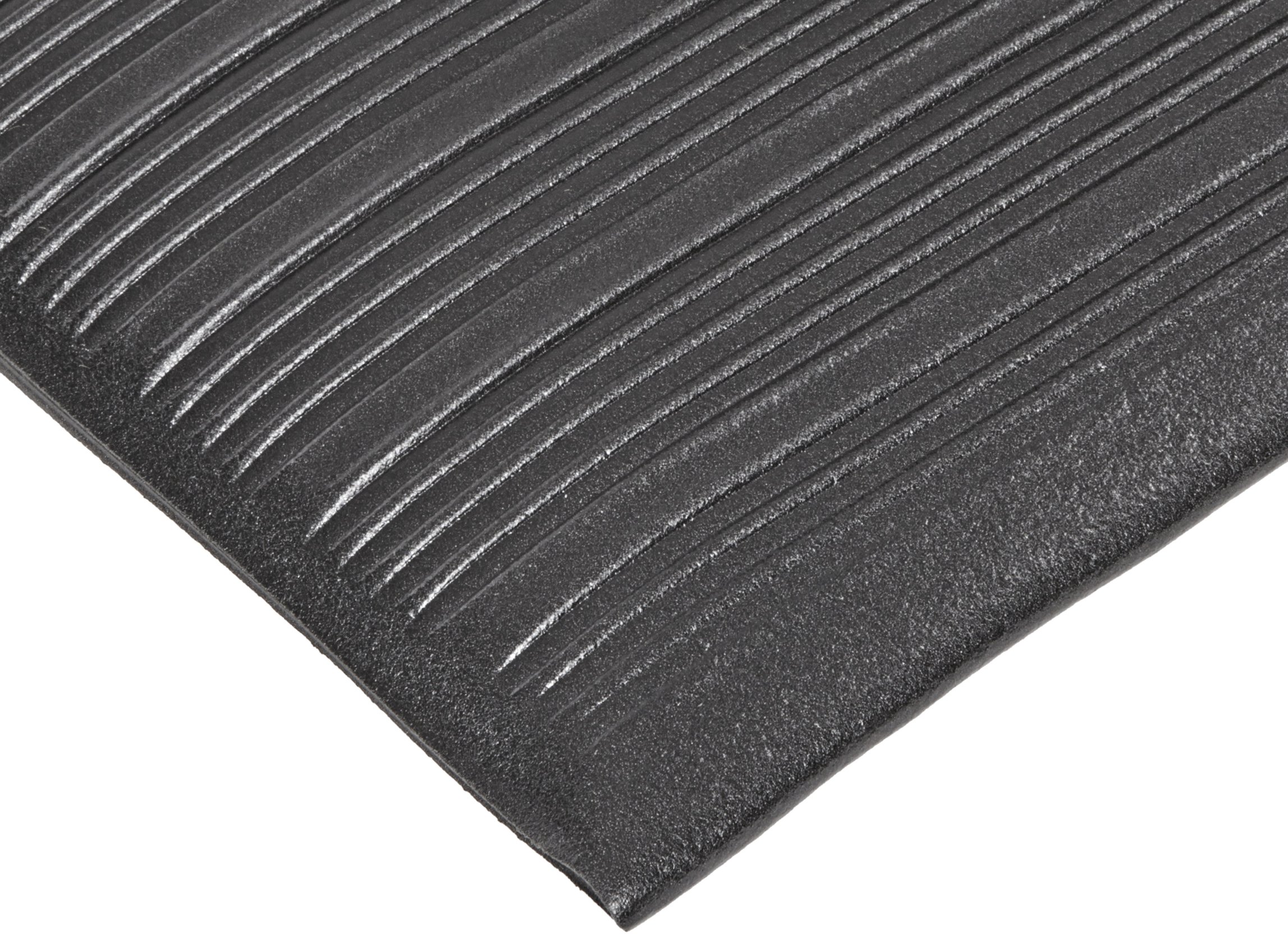 NoTrax T42 Standard PVC Safety/Anti-Fatigue Comfort Rest Ribbed Foam, for Dry Areas, 27
