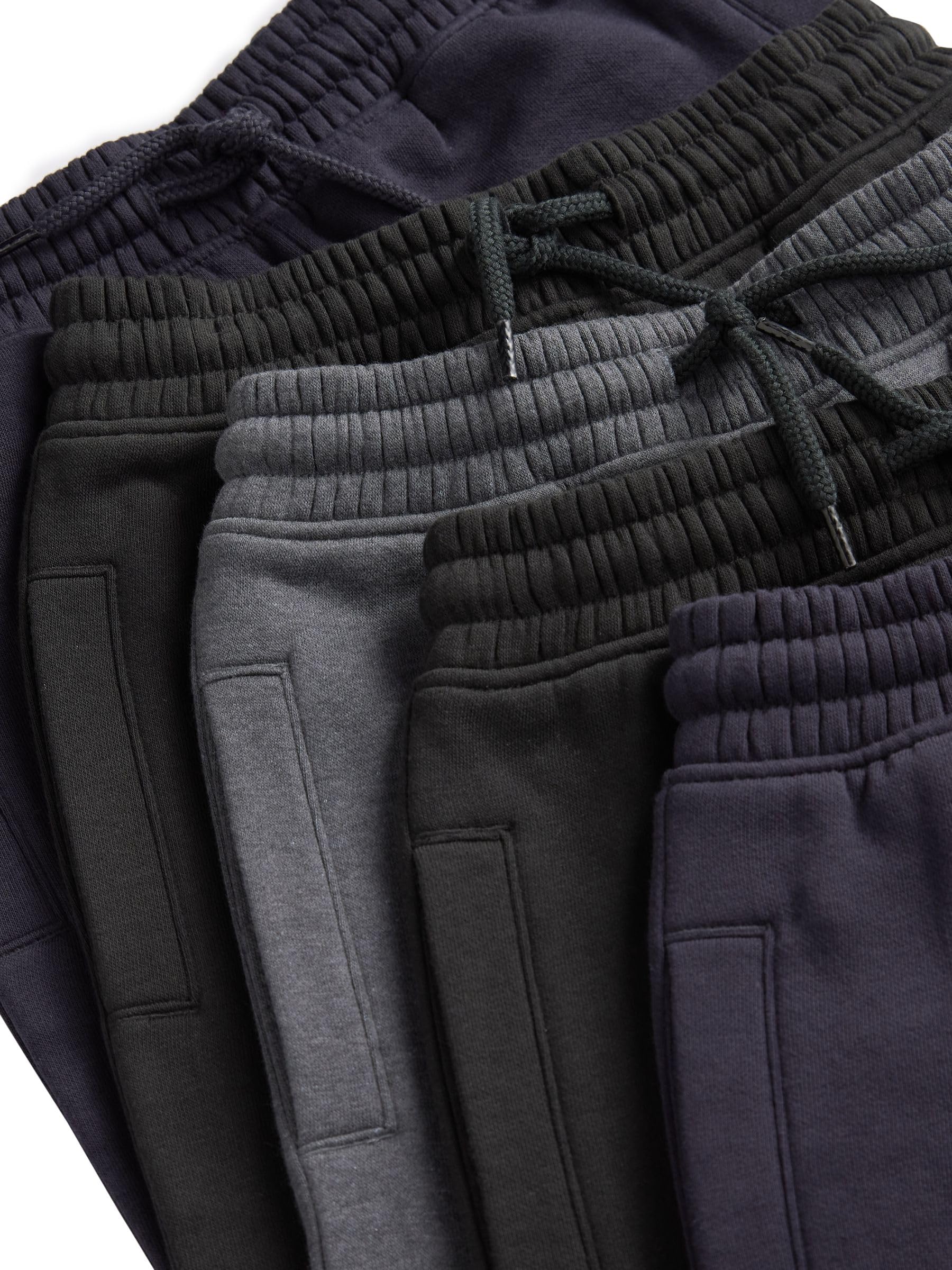 NEXT Jungen Basic-Jogginghose im Slim Fit, 5er Pack 98-176