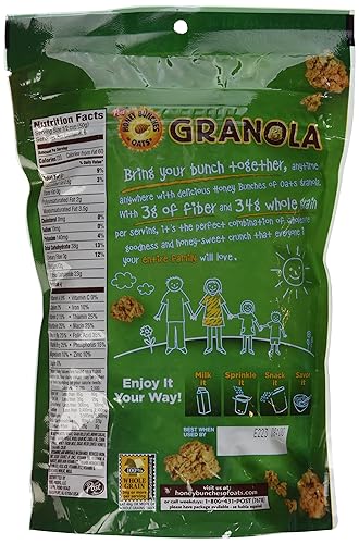 Miniatura 4 de Post Honey Racimos de avena miel de granola asada 11 onzas