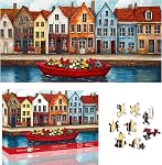 Extra Large Celestial World 1000 Piece Jigsaw Puzzle for Adults- Challenging Irregular Shapes, No-Dust Puzzle Board, Family Time, Ideal Gift for Puzzle Lovers, Finished Size 80 x 41 cm