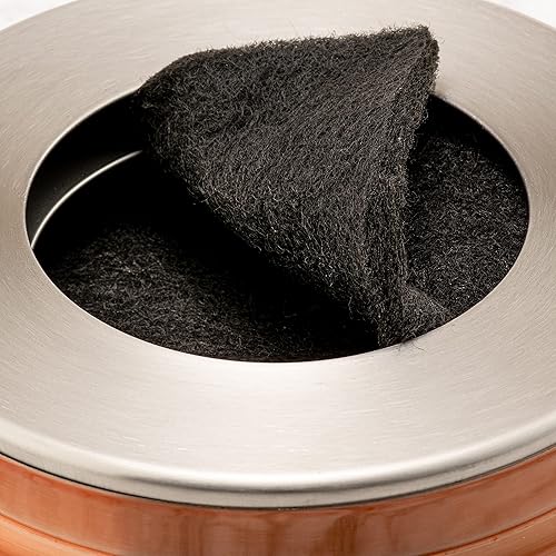 Miniatura 7 de RED FACTOR Contenedor de Compost Premium para Encimera de Cocina - Cubo de Residuos de Alimentos de Acero Inoxidable con Tecnología Innovadora