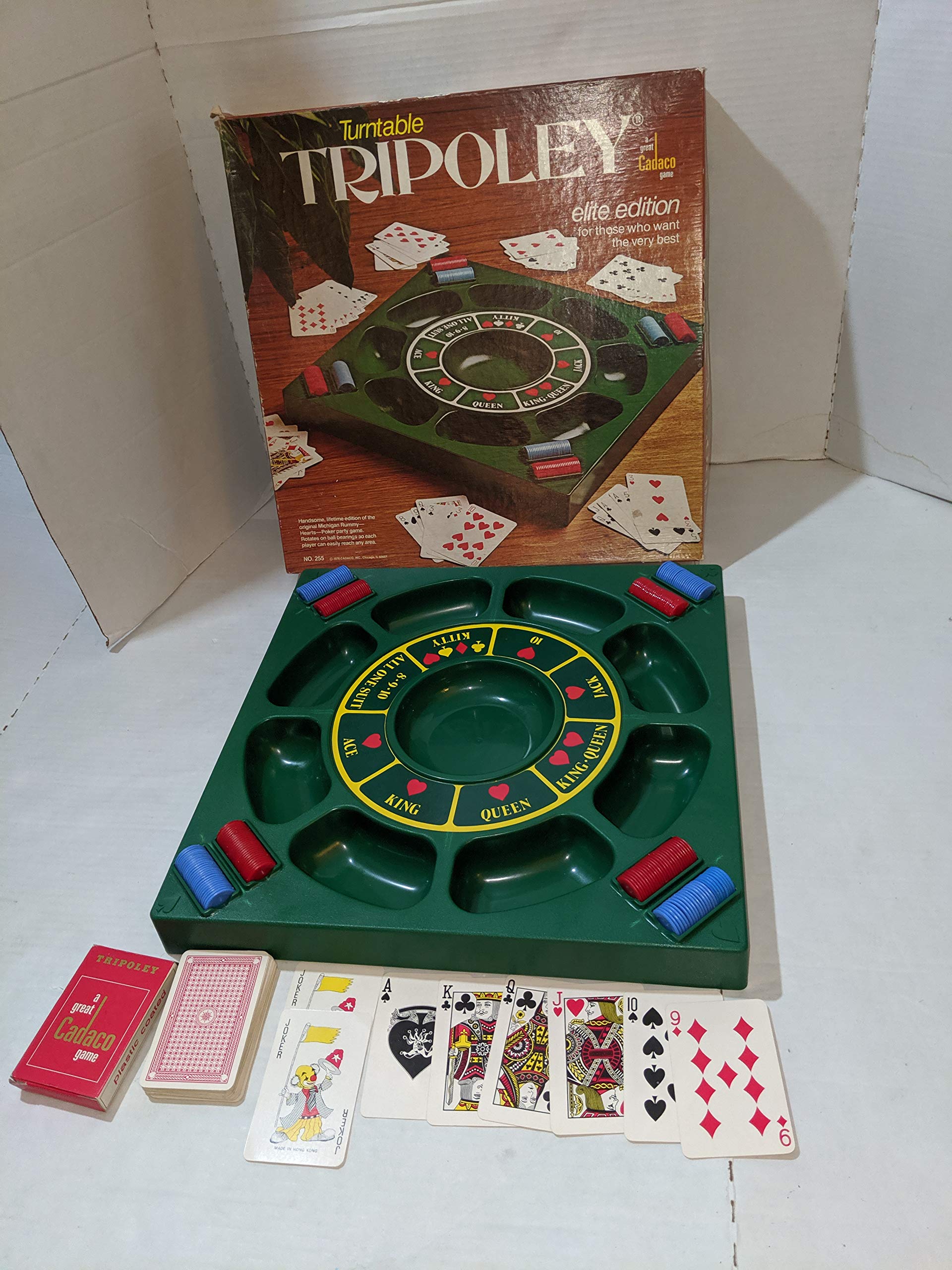 Amazon.com: Turntable Tripoley 1976 Elite Edition Board Game : Toys & Games