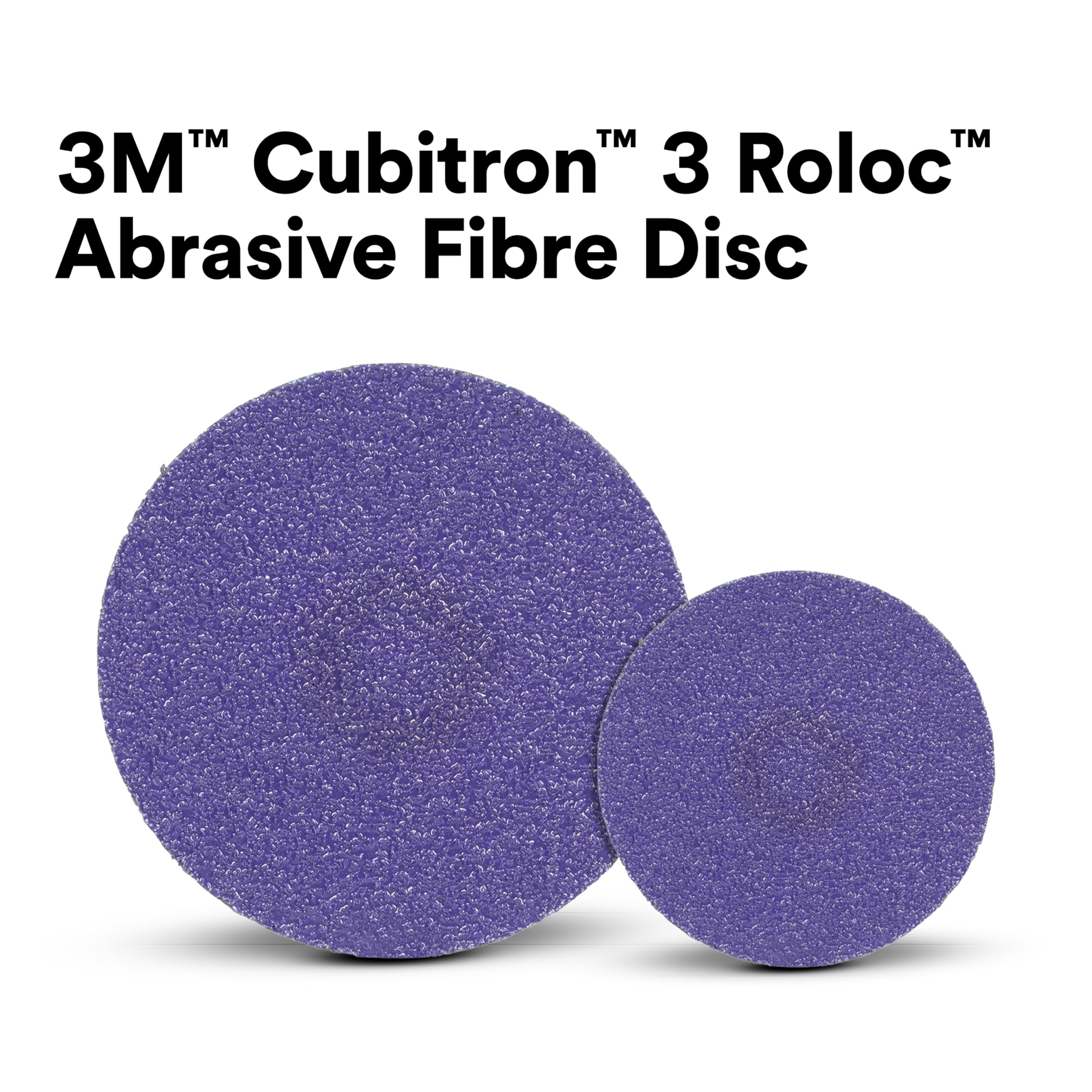Amazon.com: 3M Cubitron 3 Roloc Fibre Disc, 33493, 36+, 3 in 