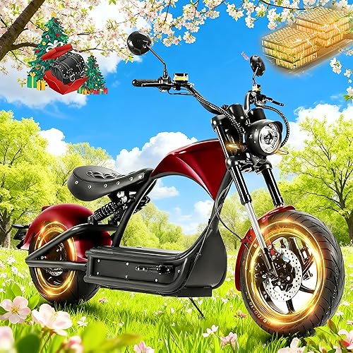 eAhora 4000W M1P Pro 50MPH Electric Motorcycle for Adults 60V 42AH 55 Miles Long Range Electric Motorcycle, Full Suspension Dual Hydraulic Brake Dot Approved Motorcycle for Commuting