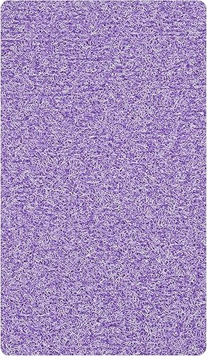 Miniatura 47 de Tapete de ducha antideslizante para bañera – Tapete de baño de lufa para baño – Tapete de baño de 40 x 16 – Tapete de baño antideslizante Gris,Aqua