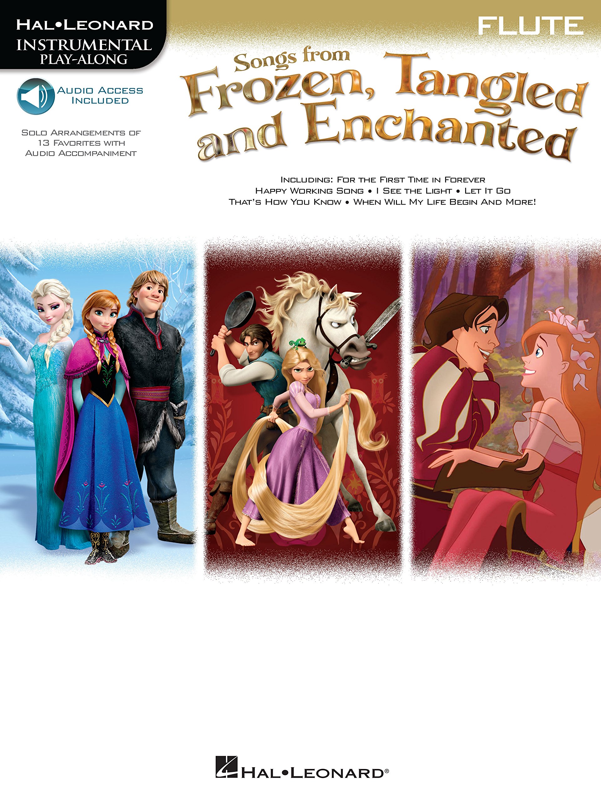 Songs from Frozen, Tangled and Enchanted - Flute Songbook (Hal Leonard Instrumental Play-along)