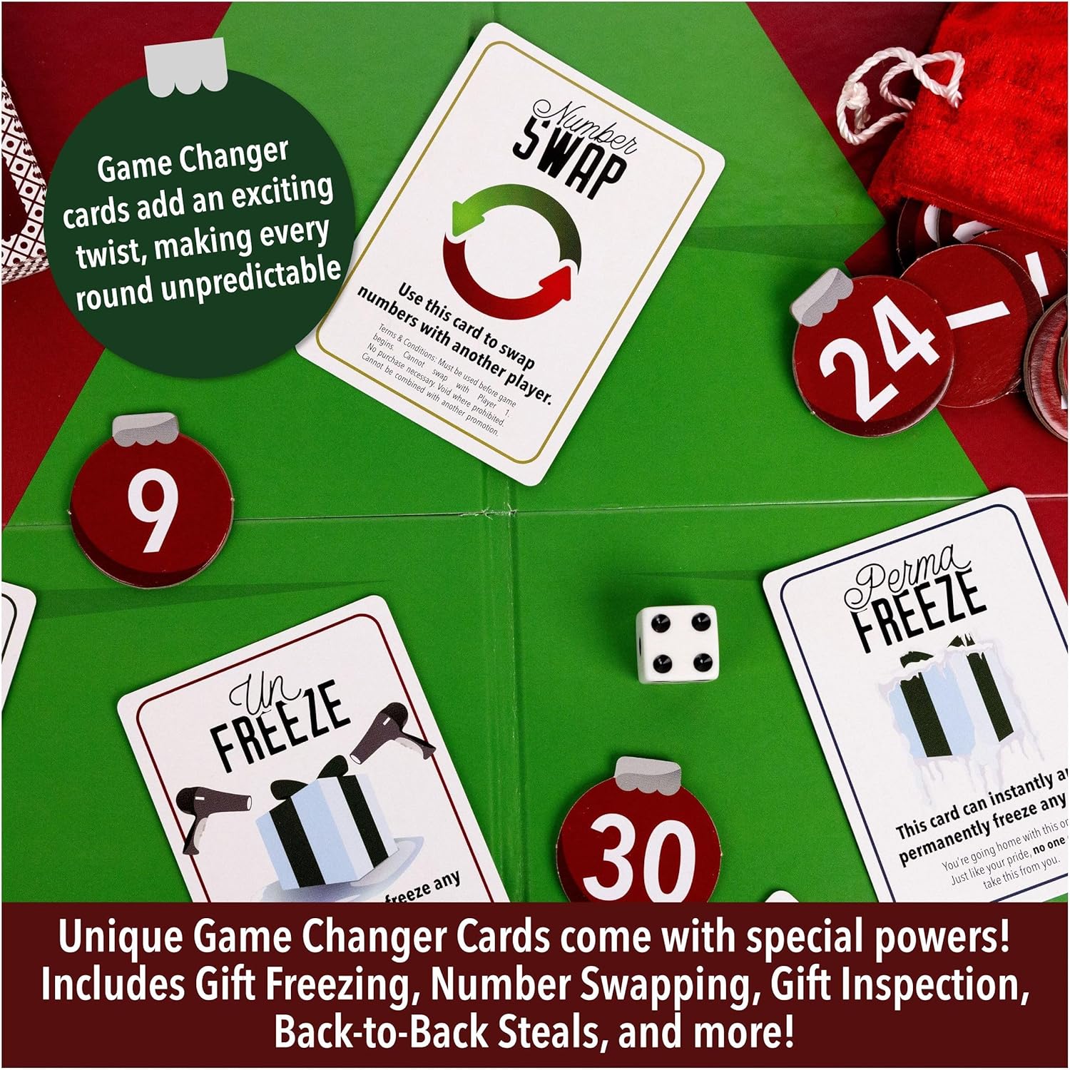 Spin Master Games, SolidRoots Dirty Santa Gift Exchange Game - Spice Up Swap Traditions, White Elephant Gifts, Holiday Games, Ages 8+