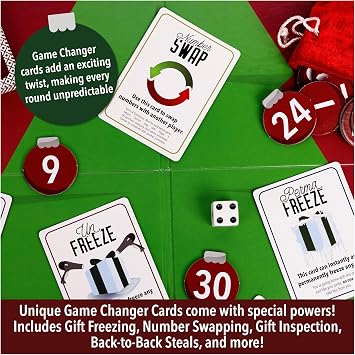 Spin Master Games, SolidRoots Dirty Santa Gift Exchange Game - Spice Up Swap Traditions, White Elephant Gifts, Holiday Games, Ages 8+