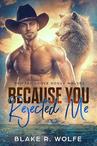 Because You Rejected Me: Gay Shifter Small Town Paranormal Romance (Shifter Grove Rogue Wolves Book 1)