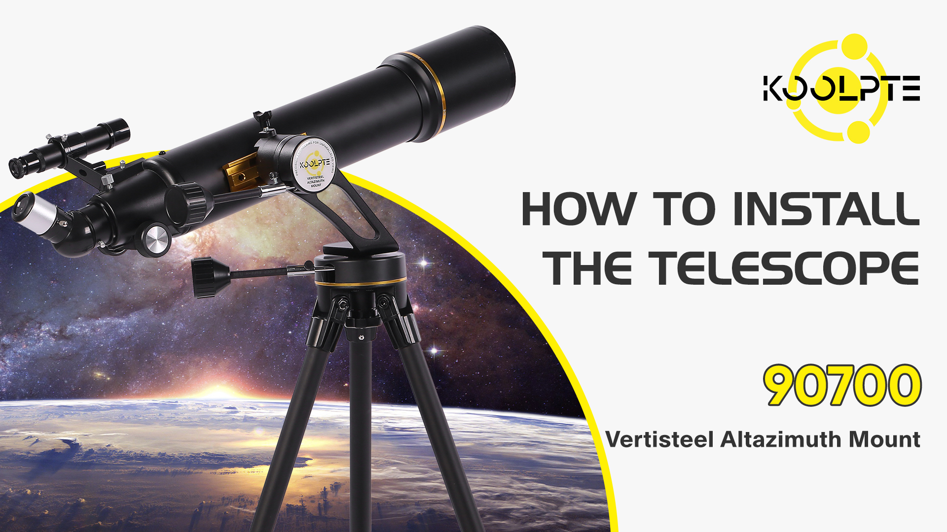 Amazon.com : Telescope, 90mm Aperture 700mm - Vertisteel AZ
