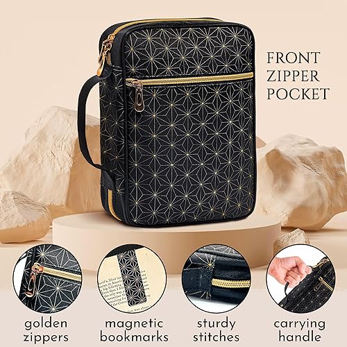 Miniatura 5 de VISU-GLOBAL Funda para la Biblia, tema relajante, fundas de la Biblia para mujeres, funda de la Biblia, bolsa de la Biblia para mujeres, bolsa de la