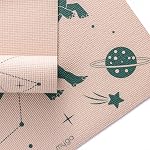 Myga Slik Imprimer tapis de yoga pour enfants Tapis de yoga non-sip pour les enfants Exercice fitness, Yoga et Mindfuiness, poids vif, facile à nettoyer Tapis de jeu pour les filles et les garçons,Choisir le design