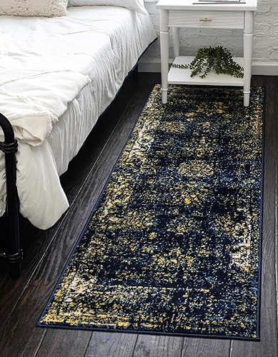 Miniatura 14 de Rugs.com Alfombra de la colección Monte Carlo, alfombra mediana de 4 x 6 pies, color borgoña, perfecta para salas de estar, comedores grandes