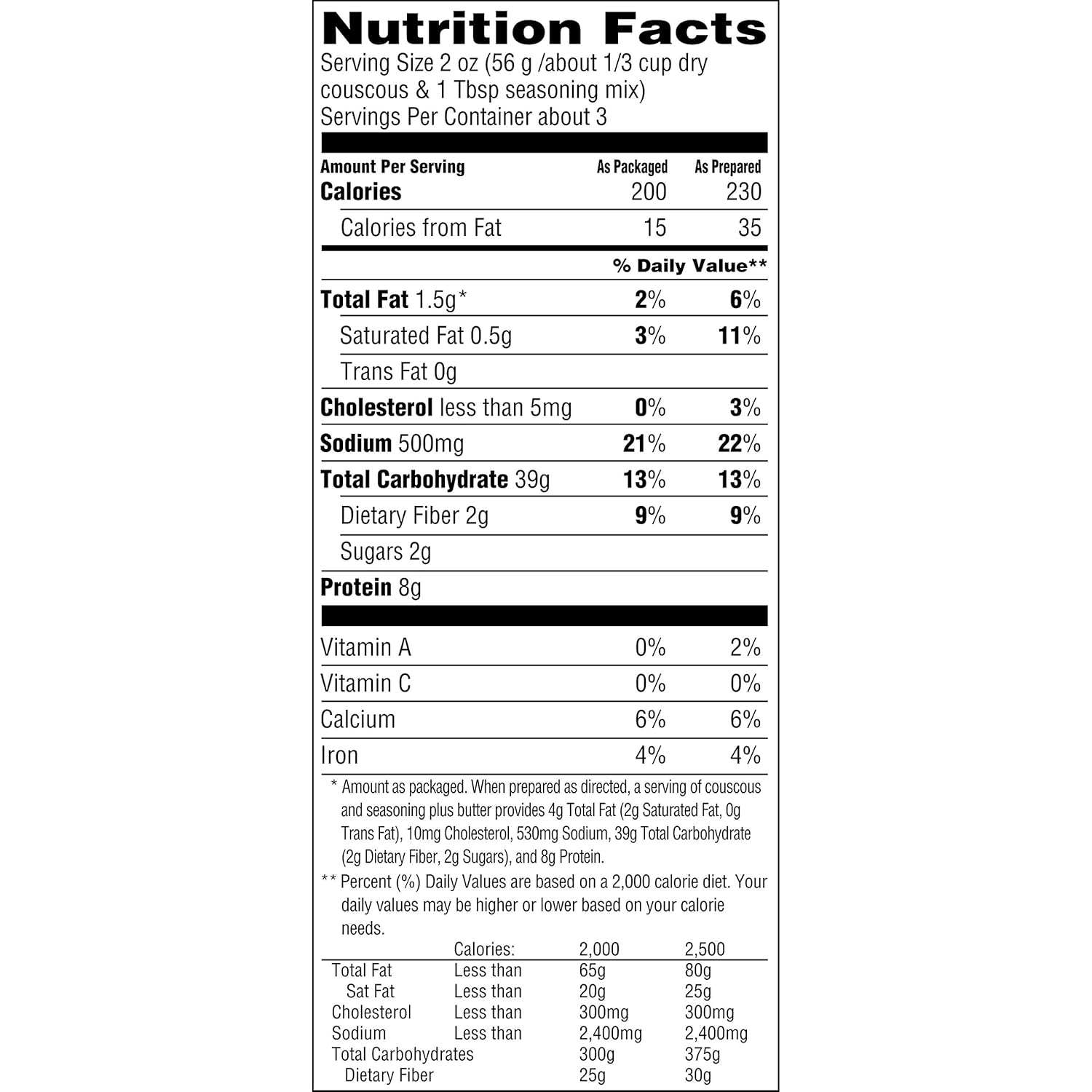 Near East Couscous Mix, Parmesan Cheese, 5.9oz Boxes (12 Pack)
