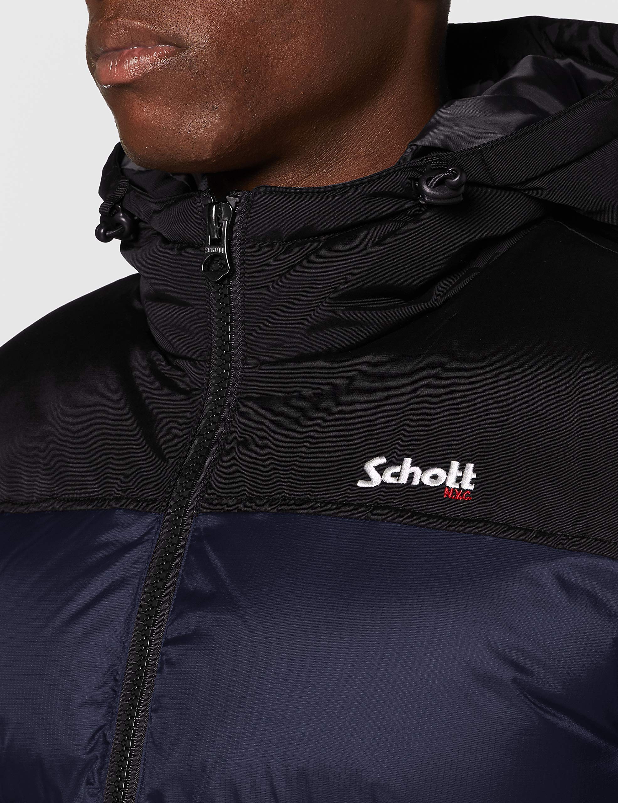 Schott NYC Utah2 Fodero con Cappuccio e Imbottitura in Spugna Unisex - Adulto (Pacco da 1)