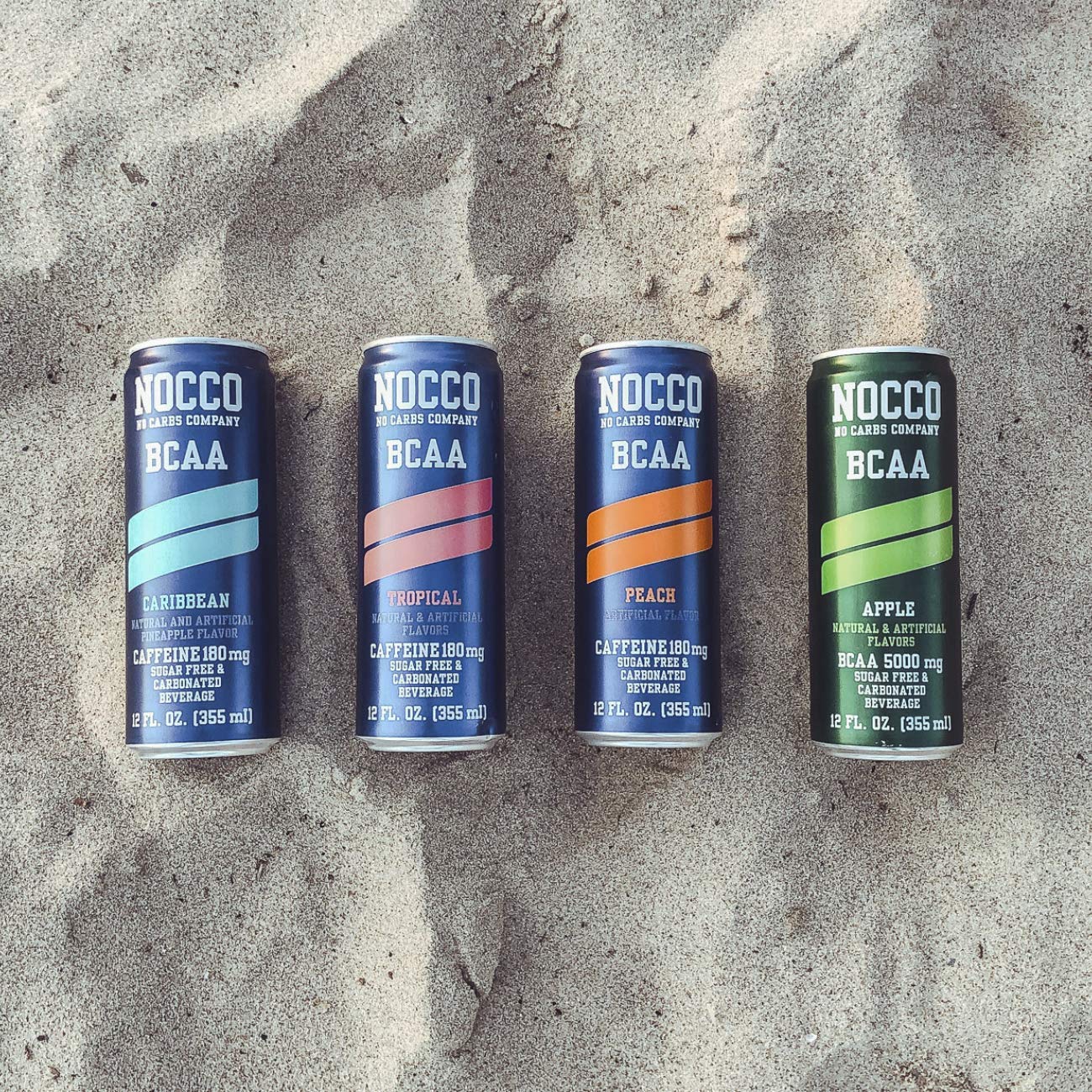 Buy NOCCO Energy Drink Variety Pack 12 Fl Oz, Pack of 12 Sugar Free