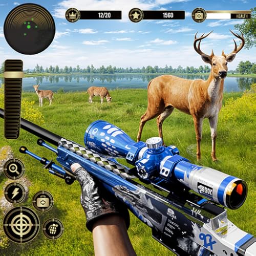 Deer Hunting Simulator Wild Animal Games: Ultimate Sniper Shooting Deadly Safari Jungle Adventure-Hunting Games