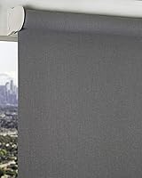 Vista 8 de CHICOLOGY - Persianas enrollables, cortinas de ventana, para el hogar, accesorio de ventana, sin cordón, persianas de puerta, gris urbano