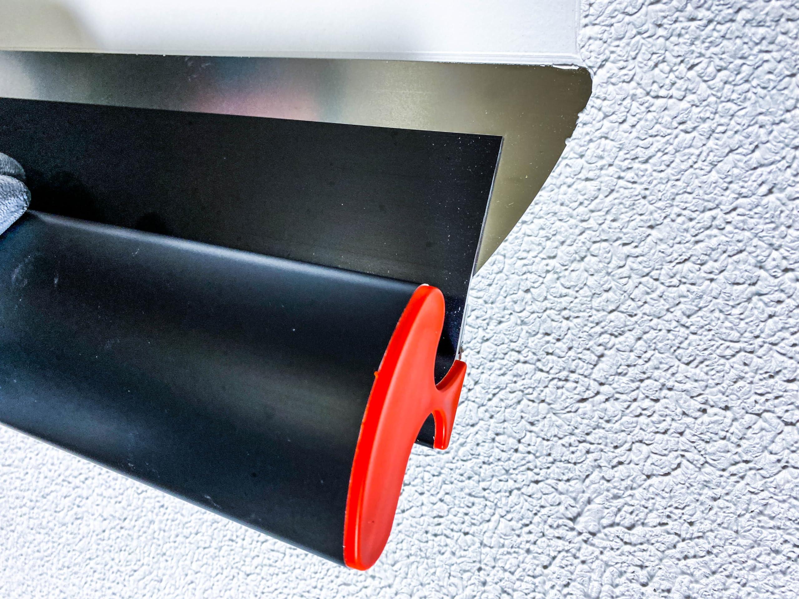 PROFI SET - Flächenspachtel edelstahl mit aluminium teleskopstange und stielaufnahme für spachtel - MADE IN EU