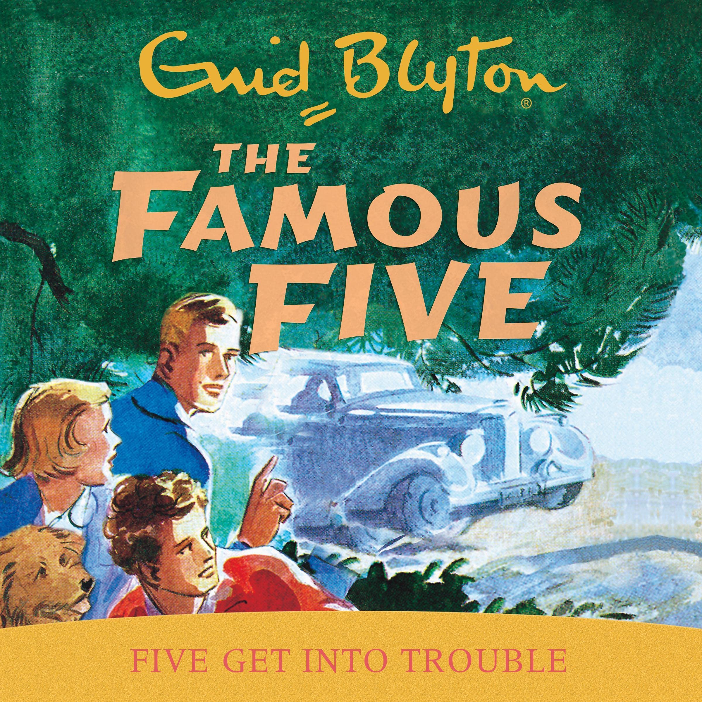 Cover art for Five Get Into Trouble