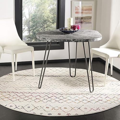 Miniatura 35 de SAFAVIEH Madison Collection - Alfombra extragrande de 12 x 15 pies, diseño marroquí bohemio envejecido, no desprende pelusa y de fácil cuidado,