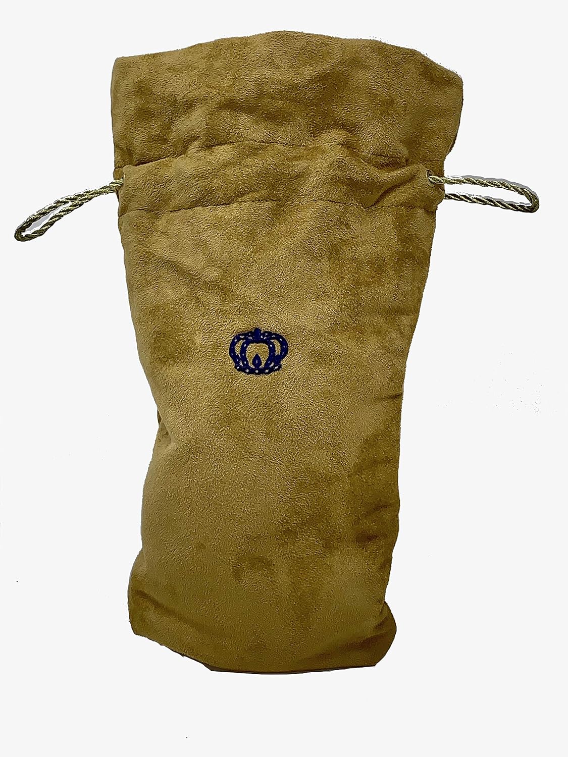 クラウン ロイヤル 特大バッグ ゴールドの紐付き 収納に最適 33 x 9 x 4 インチ (タンスエード - リザーブ)