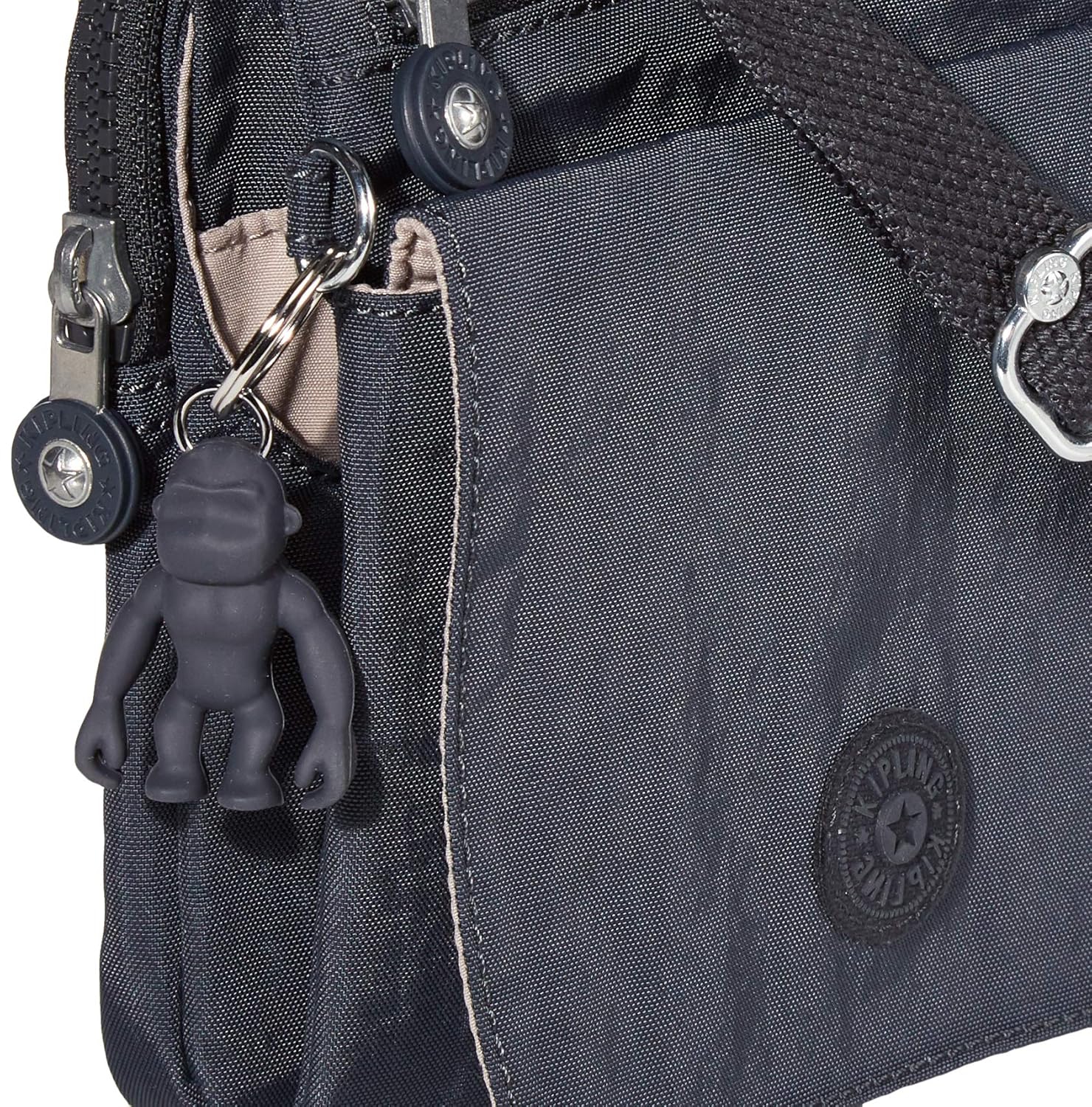 Kipling Women's New El Dorado Crossbody Bag, black noir, One Size