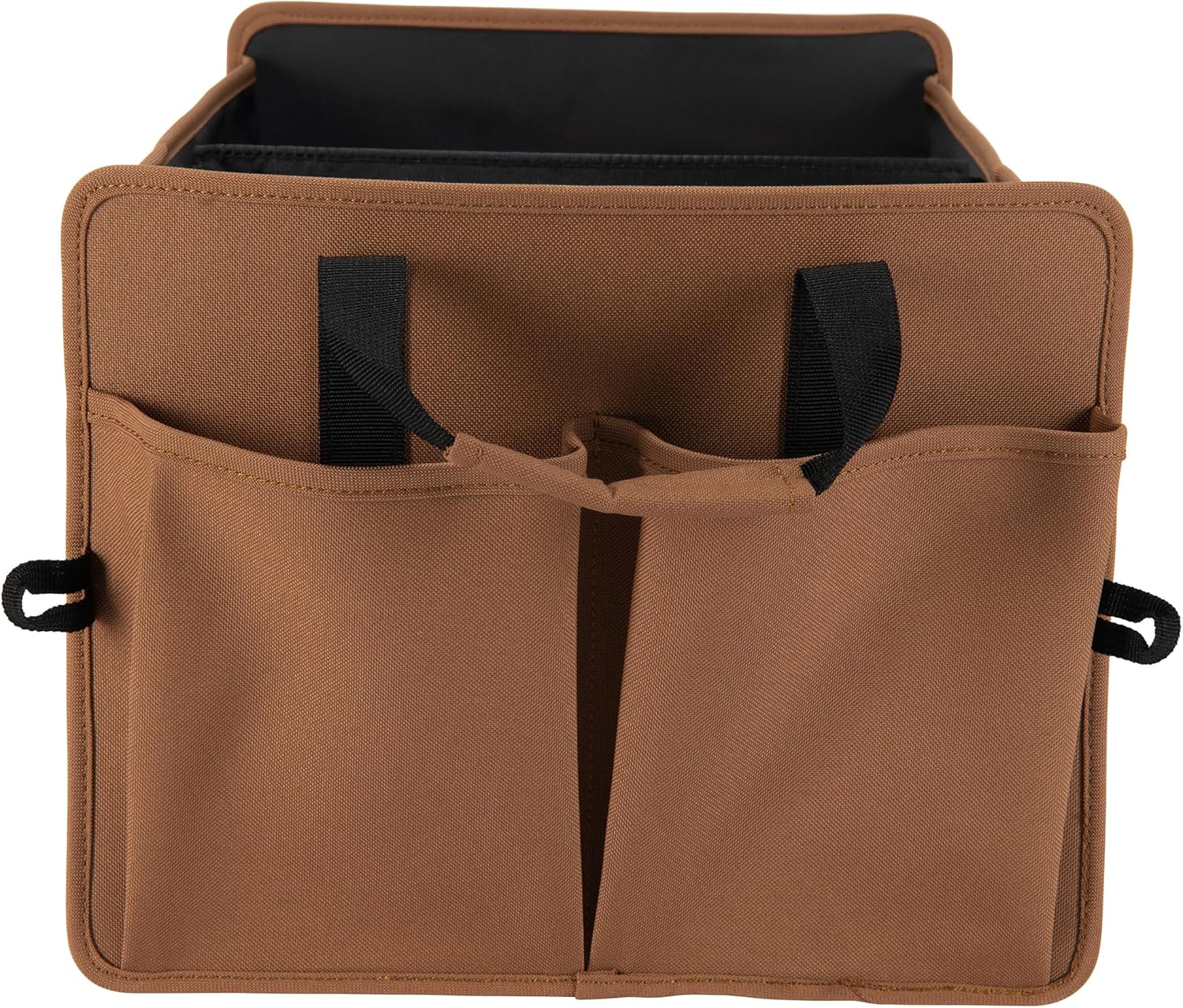 Carhartt Universal Collapsible Cargo Trunk Organizer, Portable Accessory Storage Organizer for Automotive, SUV, Trucks & Cars, Carhartt Brown, One Size