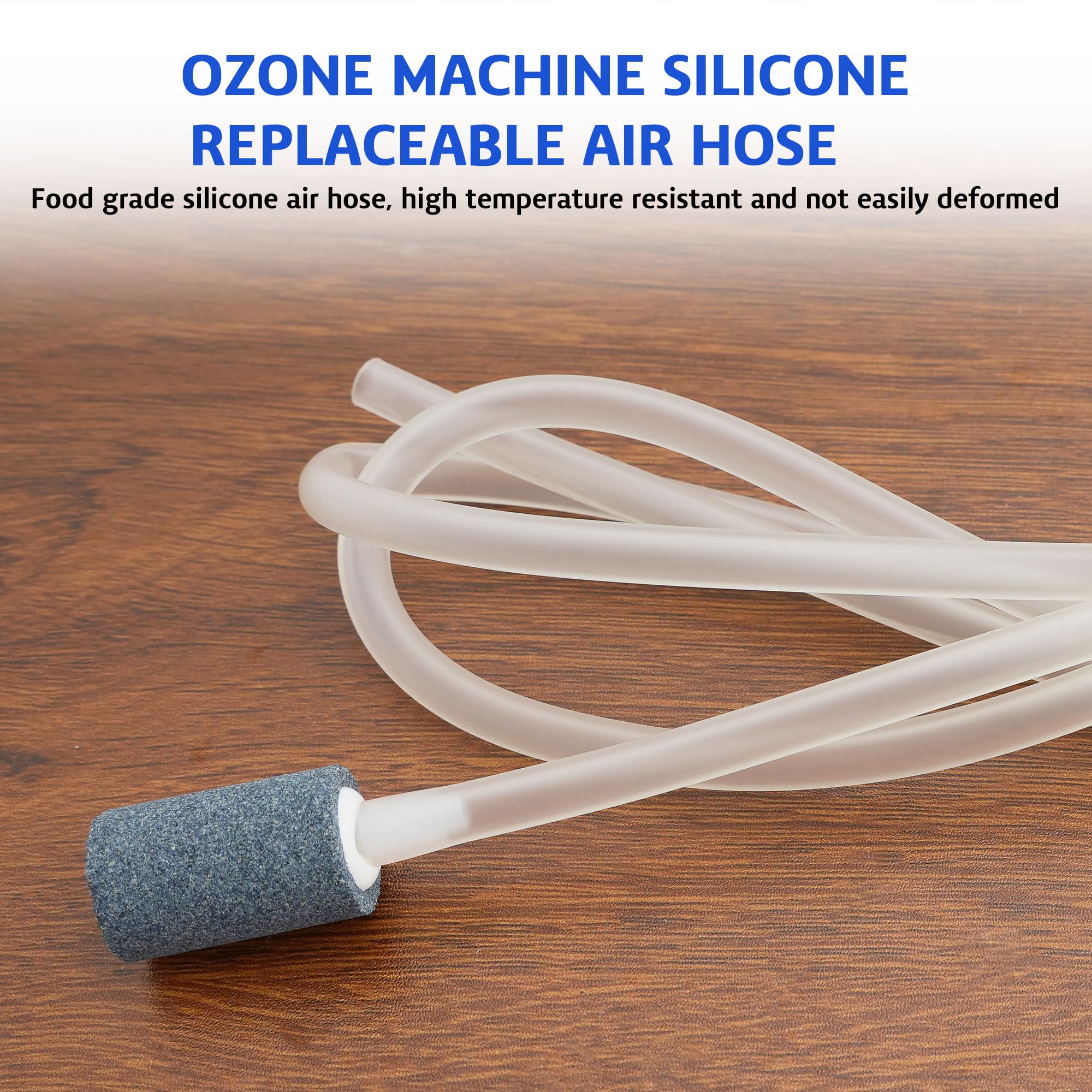Silicone Air Pipe and Diffuser Stone for VTAR Portable Ozone Machine