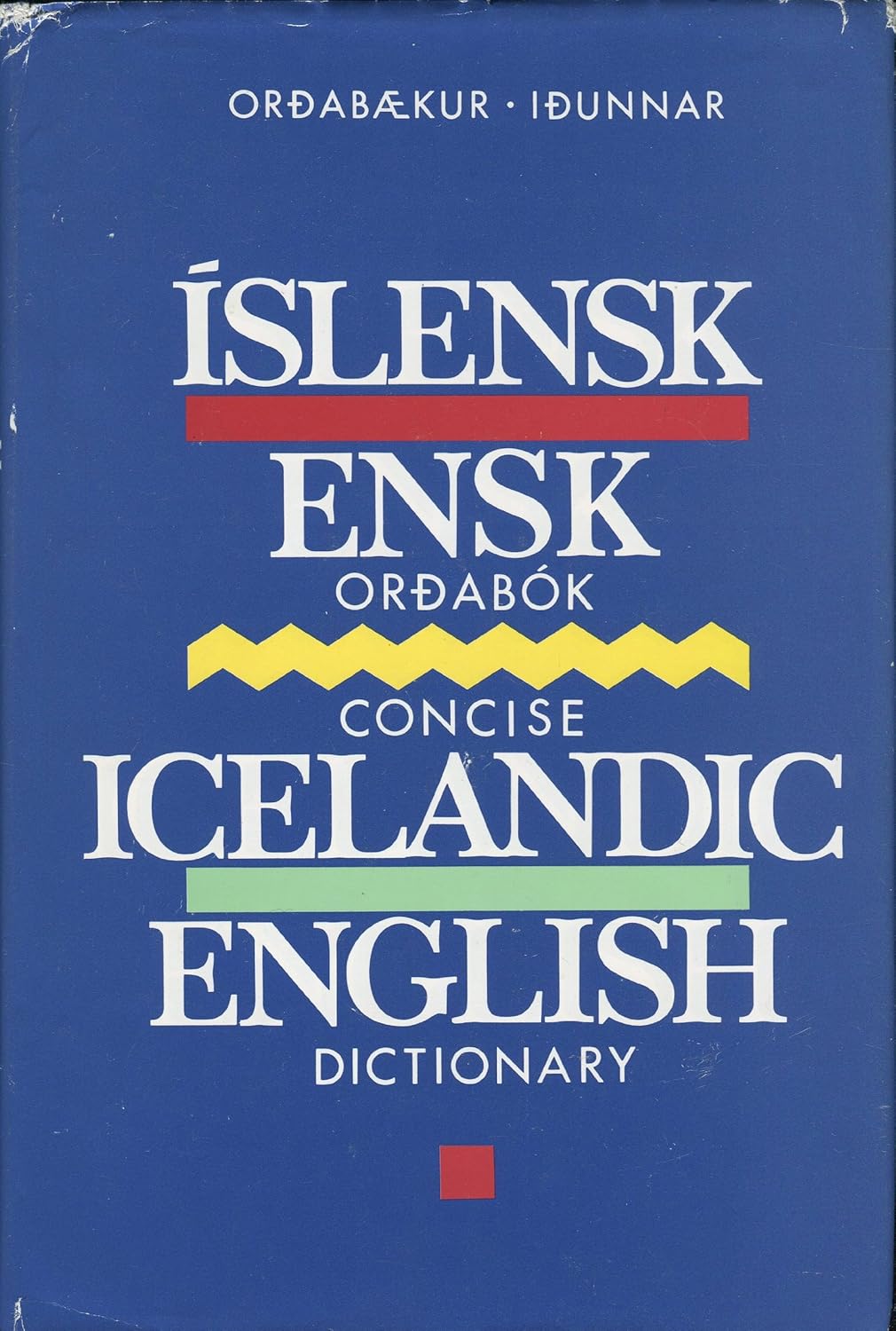 Concise IcelandicEnglish Dictionary / Islensk Ensk Orthabok Amazon