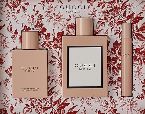 Miniatura 7 de Gucci Bloom - Juego de viaje de 3 piezas para mujer (3.3 onzas Eau De Parfum Spray + Eau De Parfum Spray de 0.33 oz + loción corporal de 3.3 oz)