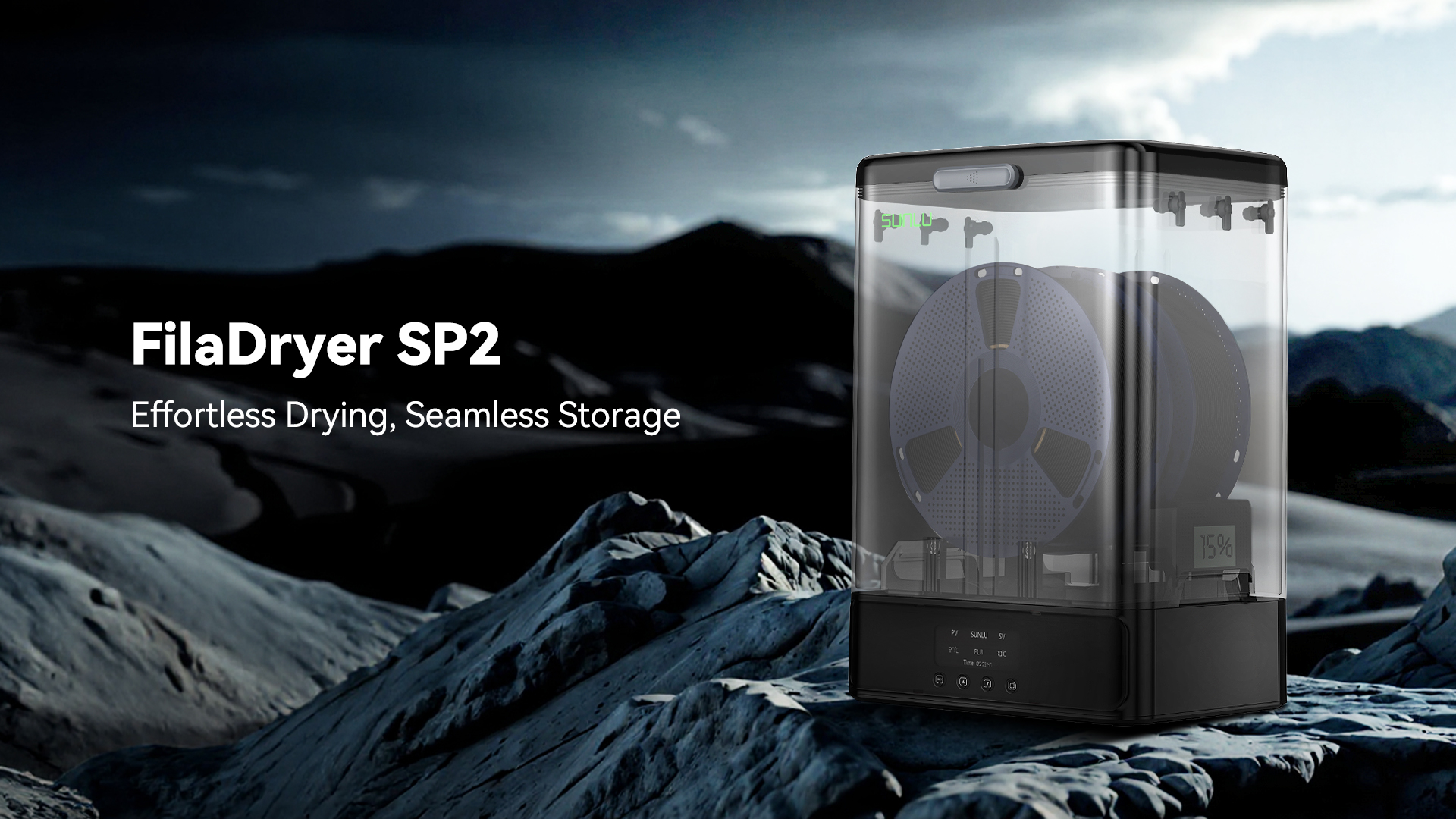 Amazon.com: SUNLU 3KG Filament Dryer SP2 & Storage Box, 70℃ Max