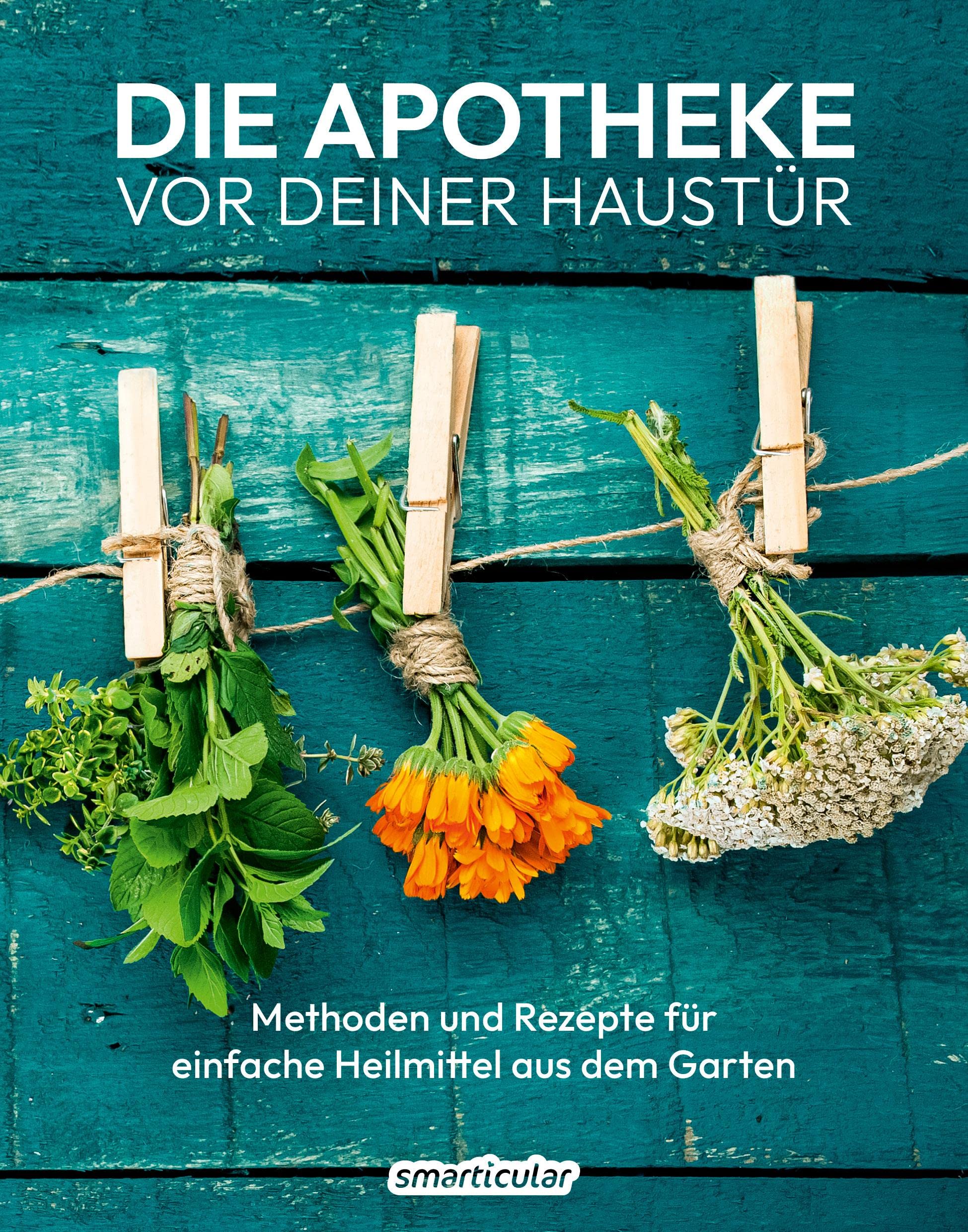 Die Apotheke vor deiner Haustür: Methoden und Rezepte für einfache Heilmittel aus dem Garten (Kostbare Natur)