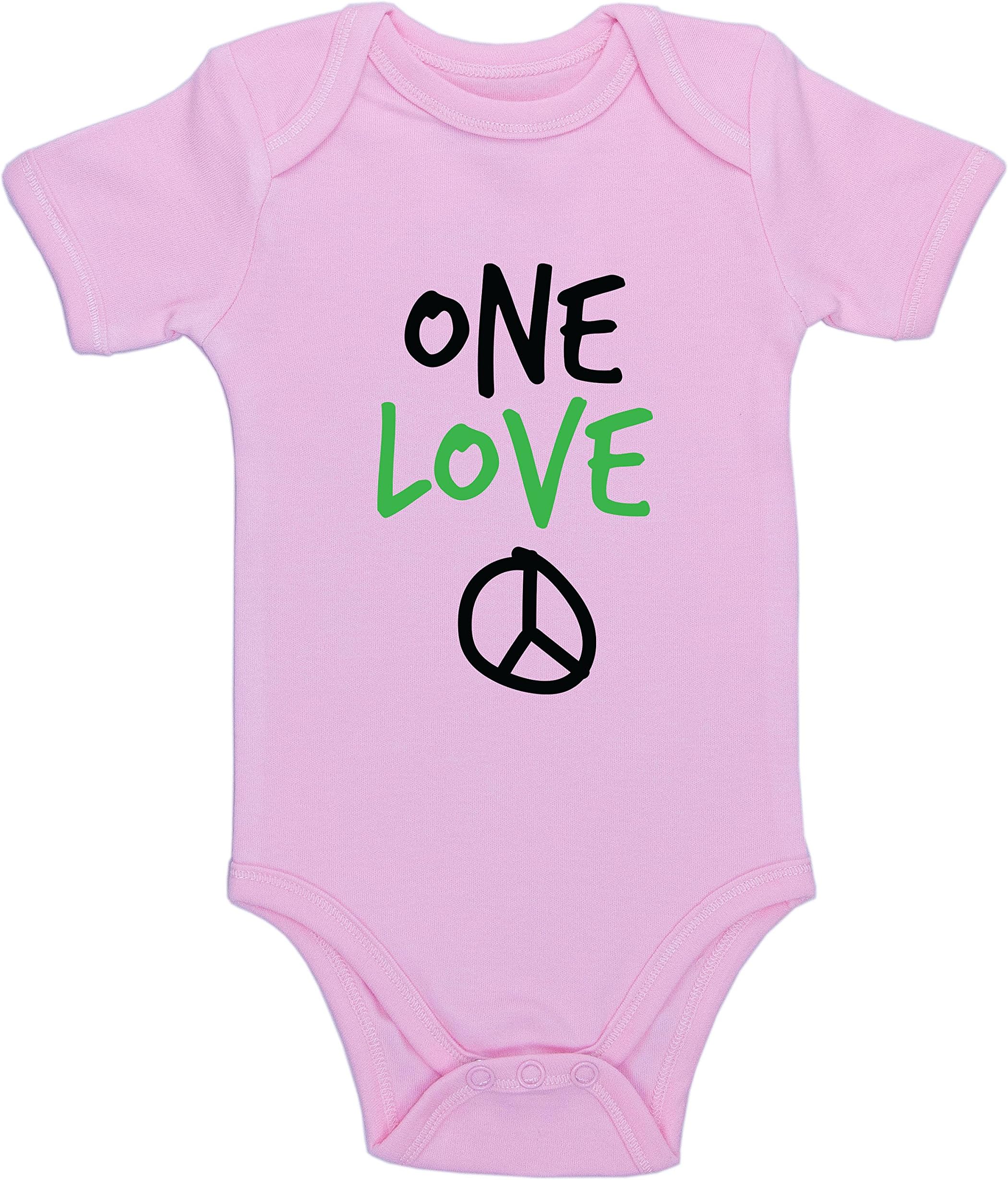ZiChuangD Funny One Love Baby Bodysuit Cute Infant Baby Onesie Baby Bodysuit Baby Romper