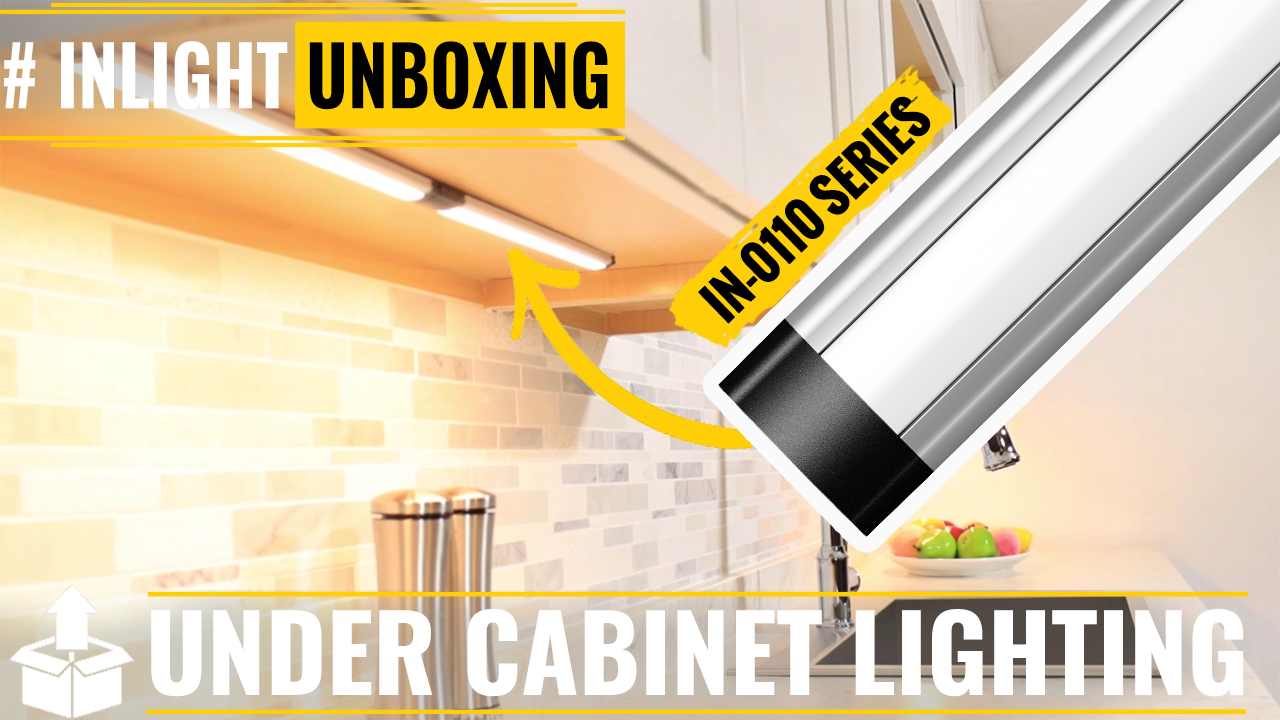 GETINLIGHT IN-0110-26-SN-5K Set 6 Luci LED Da Incasso Per Cucina - 5000K Luce Diurna, 30,5 Cm, Dimmerabile
