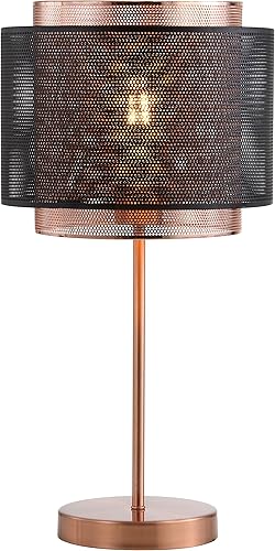 JONATHAN Y JYL6106A Tribeca - Lámpara de mesa LED de metal de 19.7 pulgadas, contemporánea, de transición, mesita de noche, lámpara para dormitorio,
