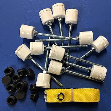 Dog Agility Equipment Weave Pole DIY kit w/Blue Spacer