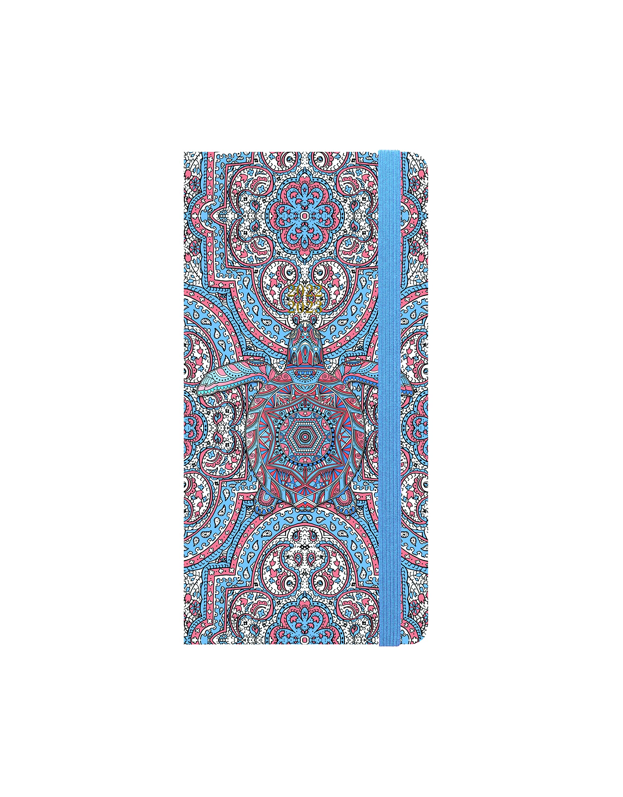 Letts of LondonPaisley Slim Academic 22.23 Week to View Diary - Turtle