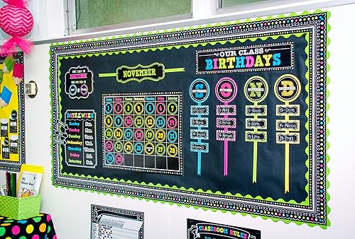 Miniatura 6 de Teacher Created Resources (5615), tablero con pizarra para anotaciones con calendario