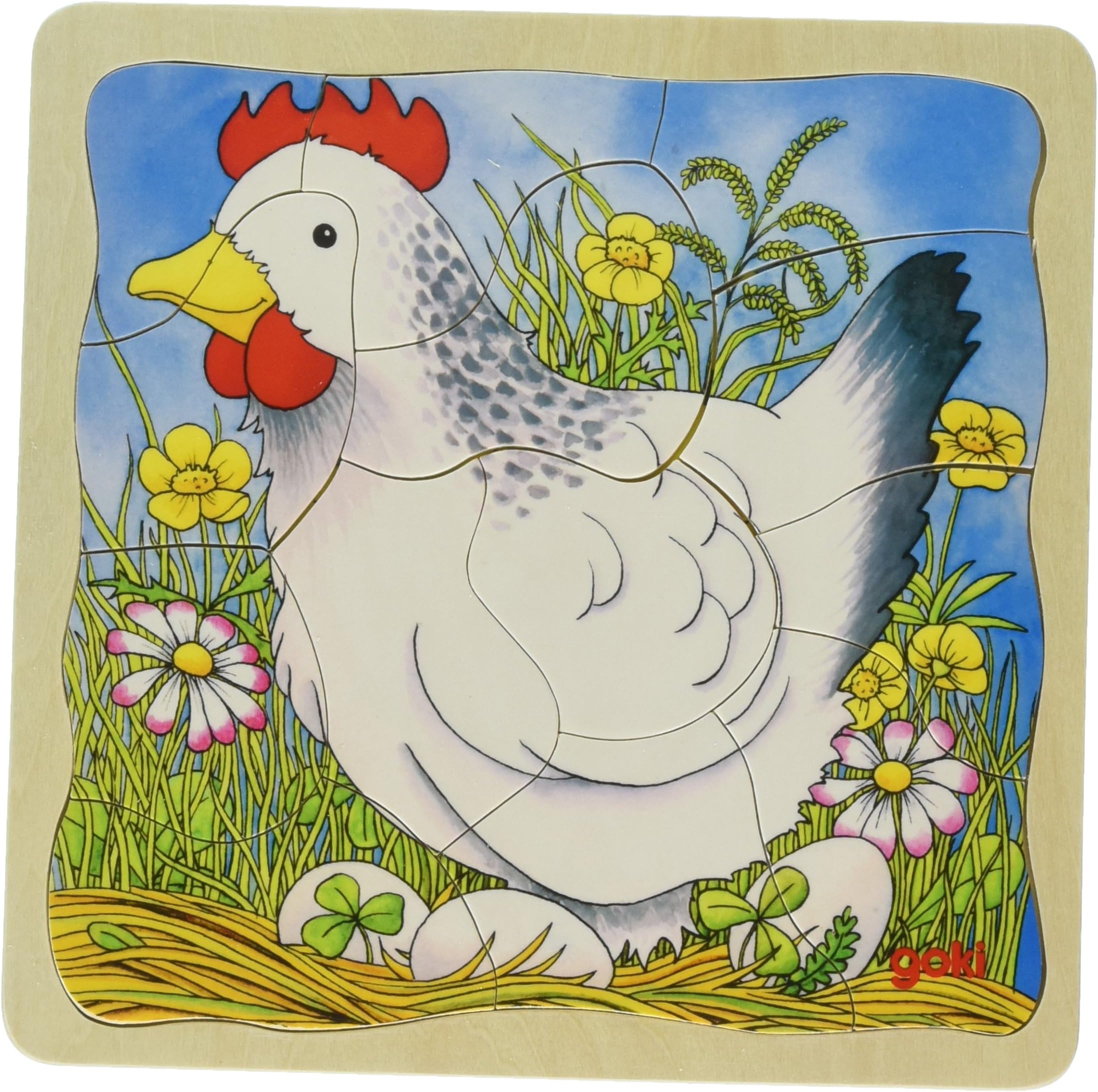 GokiLayers The Chicken Puzzle (44 Piece)