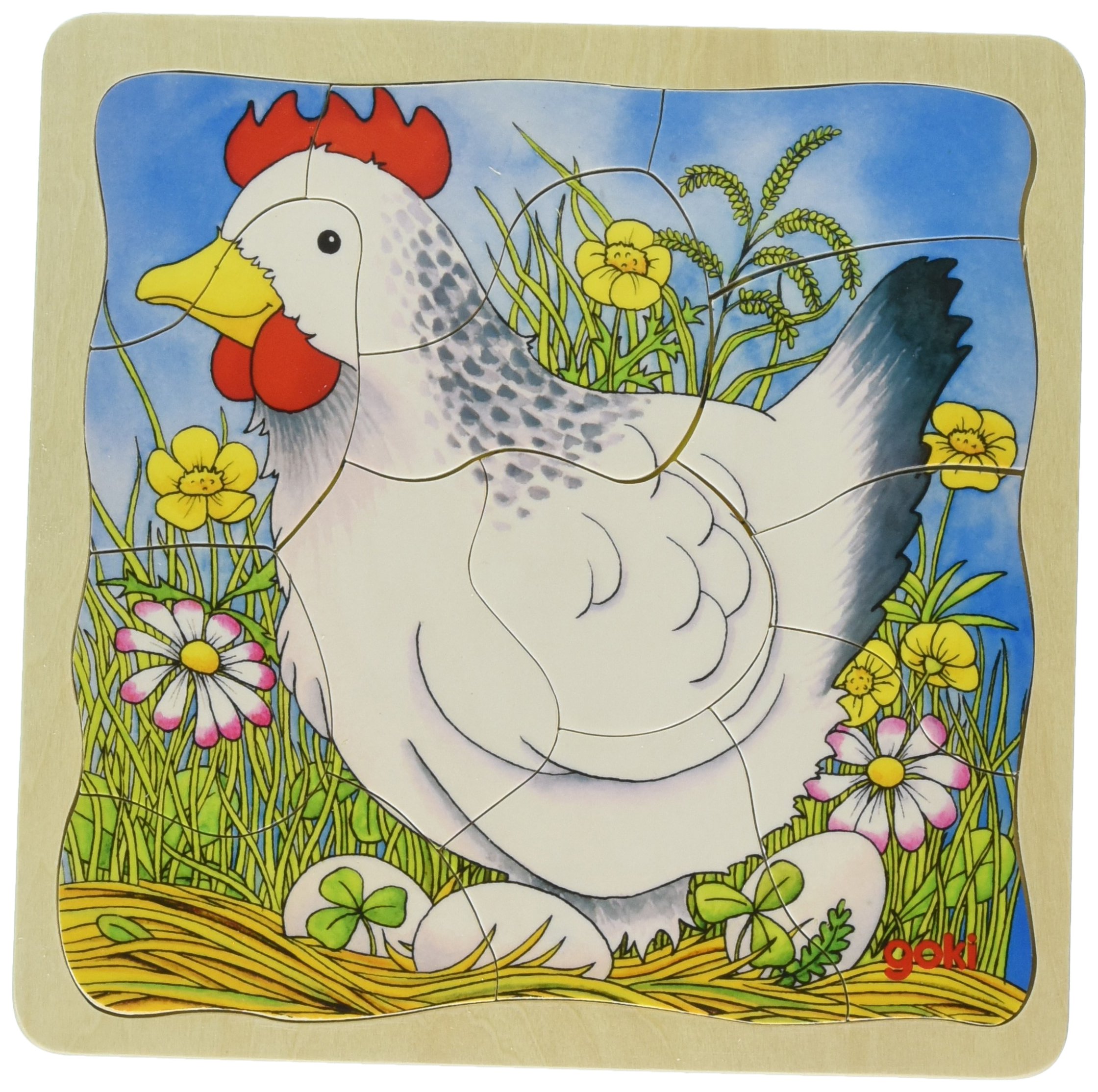 GokiLayers The Chicken Puzzle (44 Piece)